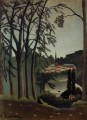 聖雲の眺め 1909年 アンリ・ルソー ポスト印象派 素朴原始主義